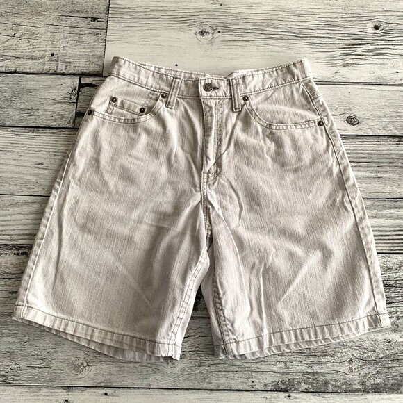 Levi's Vintage 90s Y2K Jorts Light Wash Denim Jean Shorts